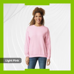 Gildan Heavy Blend Crewneck  -  Light Pink