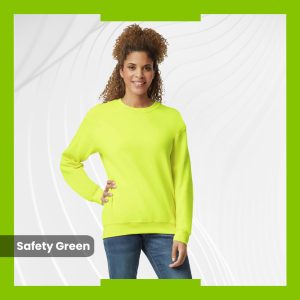 Gildan Heavy Blend Crewneck - Safety Green