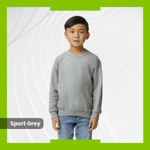 Gildan Heavy Blend Youth Crewneck - Sport Grey