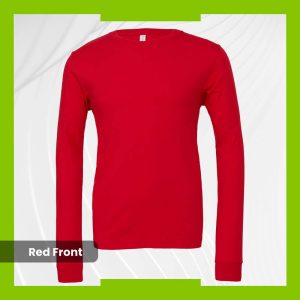 Bella+Canvas Long Sleeve - Red
