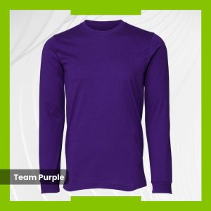 Bella+Canvas Long Sleeve - Purple