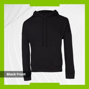 Bella+Canvas Fleece Hoodie - Black