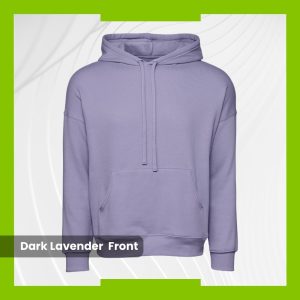 Bella+Canvas Fleece Hoodie - Dark Lavender
