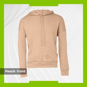 Bella+Canvas Fleece Hoodie - Peach