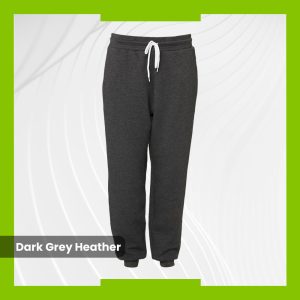 Bella+Canvas Jogger Sweatpants - Dark Grey Heather