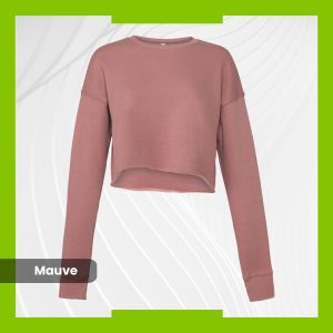 Bella+Canvas Women’s Crop - Mauve