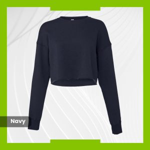 Bella+Canvas Women’s Crop - Navy