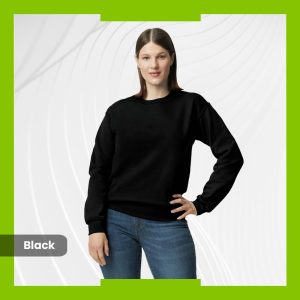 Gildan DryBlend Crewneck - Black