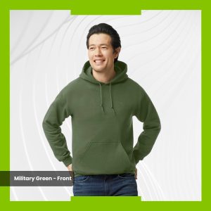 Gildan Heavy Blend Hoodie - Military Green