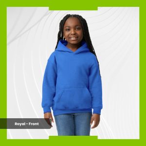 Gildan Youth Heavy Blend Hoodie - Royal