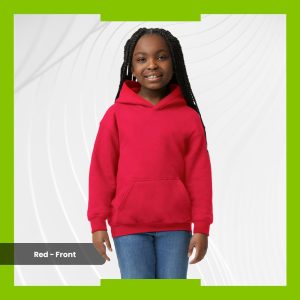 Gildan Youth Heavy Blend Hoodie - Red