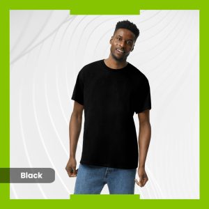 Gildan Heavy Cotton T-Shirt  - Black