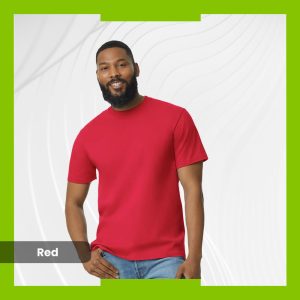 Gildan Heavy Cotton T-Shirt - Red