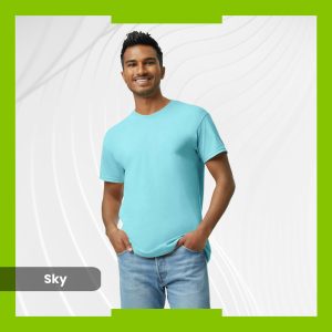 Gildan Heavy Cotton T-Shirt - Sky