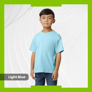 Gildan Youth Heavy Cotton T-Shirt  - Light Blue