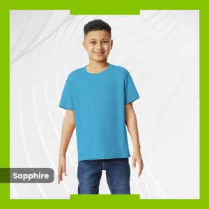 Gildan Youth Heavy Cotton T-Shirt - Sapphire