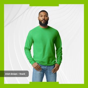Gildan Heavy Cotton Long Sleeve - Green