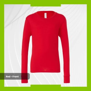 Bella+Canvas Youth Long Sleeve - Red